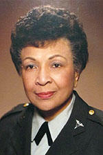 General Hazel Johnson-Brown was a career U.S. Army nurse who later became a professor at Mason, where she taught and mentored many nursing students.